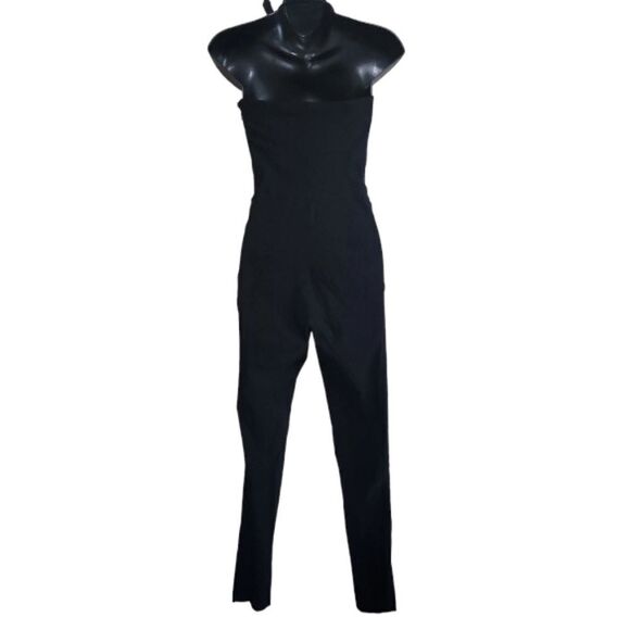 Asos Women's Black  One Shoulder Jumpsuits  Size 2 - Picture 5 of 8